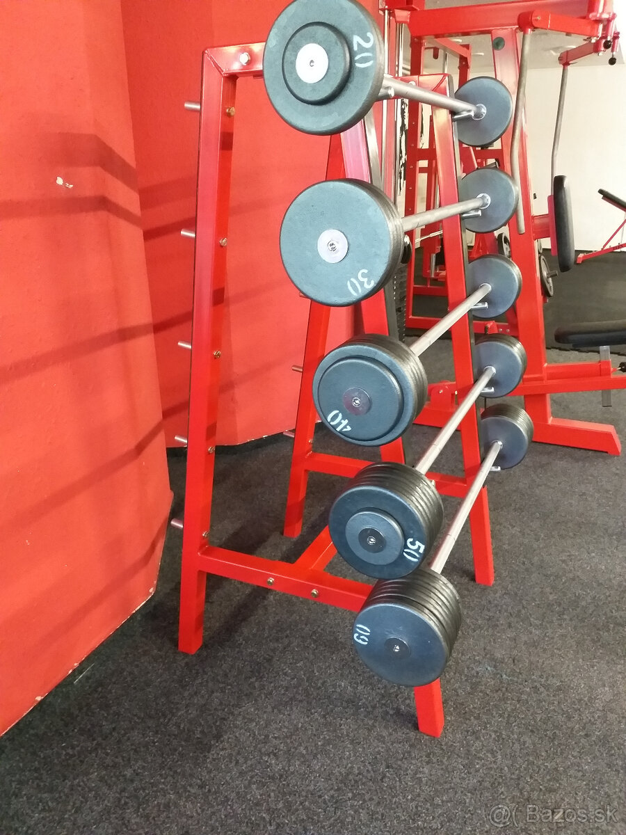 Bicepsová osa pevná váha (rovná, EZ) - NOVÁ - 3