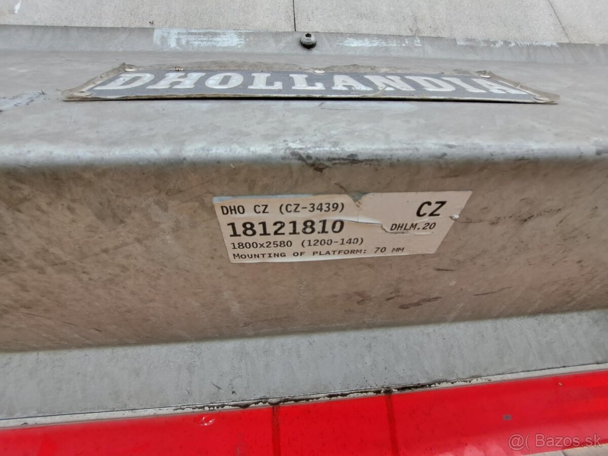 Prodám platformu na plošinu Dhollandia DH-LM.20 - 3