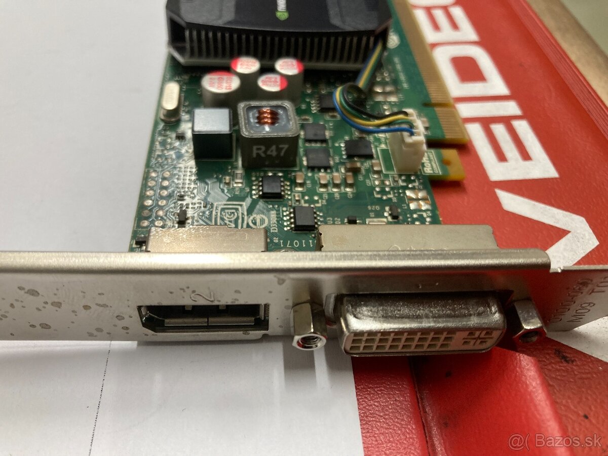 NVIDIA QUADRO K600 1GB PCIe - 3