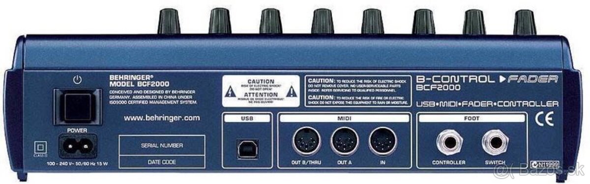 Predám Behringer BCF 2000 - 3
