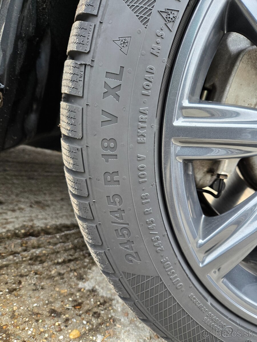 Zimne pneumatiky+hlinikove disky na BMW - 3