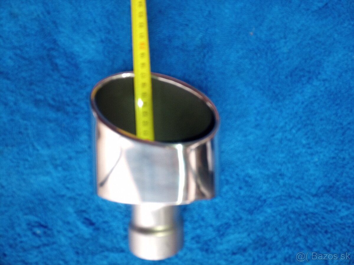 Koncovka výfuku ovál nerez - 3