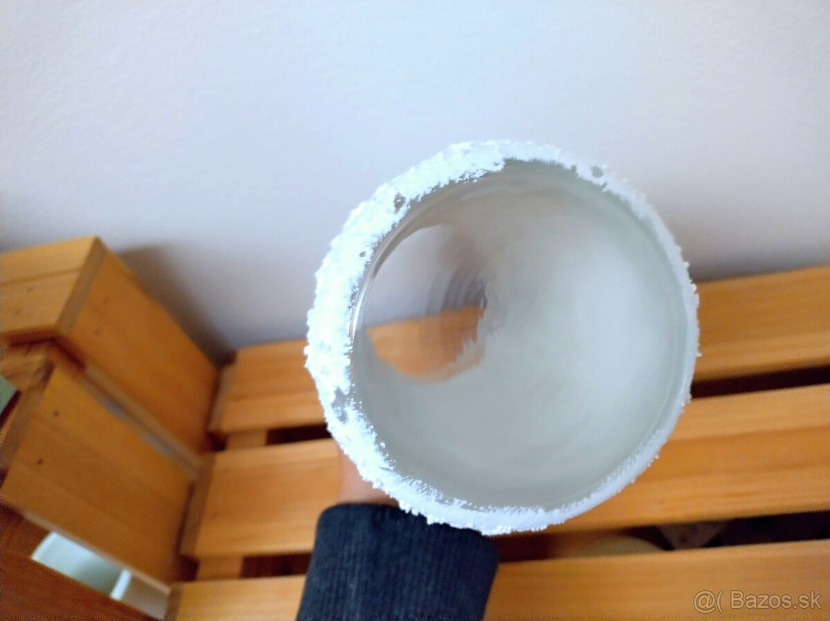 vianočný svietnik, váza decoupage - 3