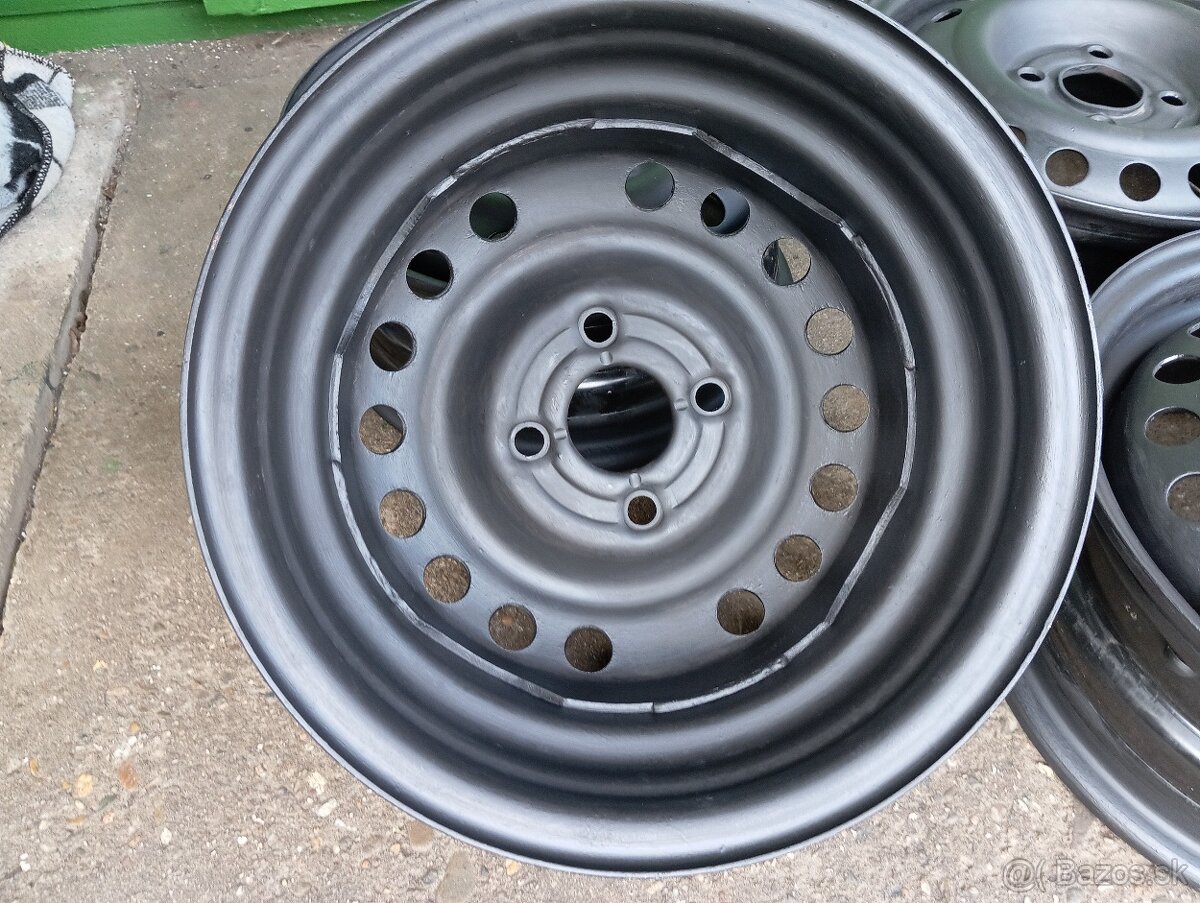 4x100 r13 plechové disky - 3