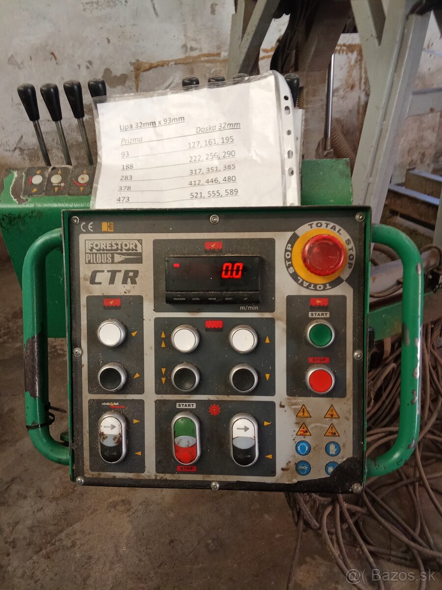 Kmeňová pásova píla. - 3