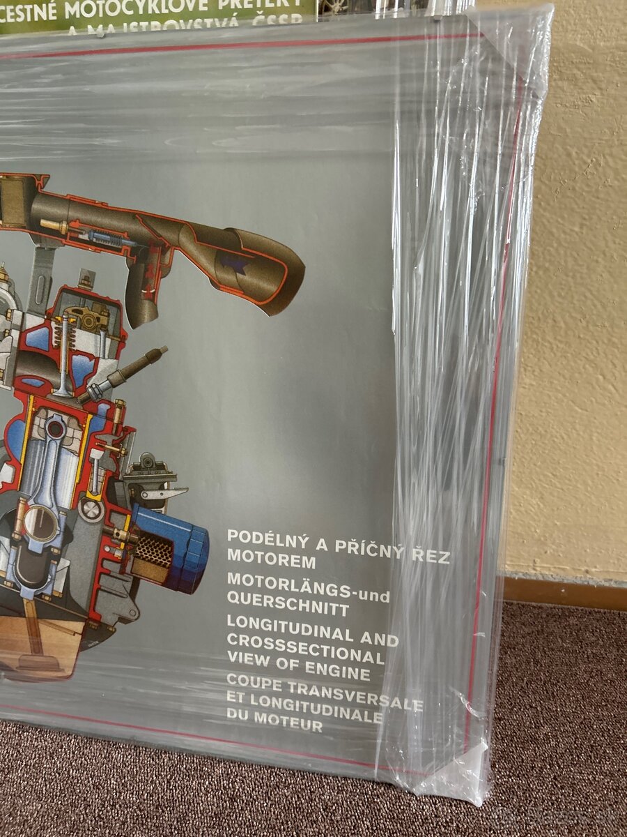 Retro plagát v ráme - 3