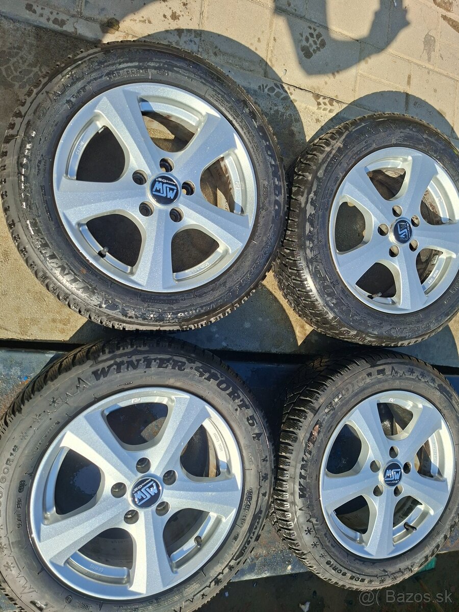 R16 Hlinikové disky Super stav - 3