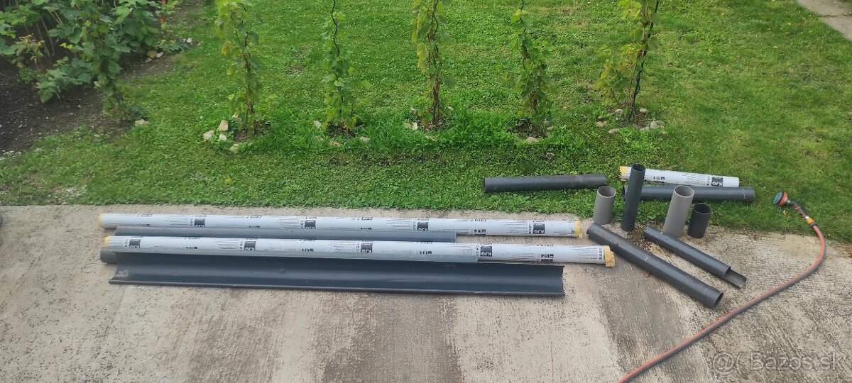 Kovové odkvapové sytémy antracit - 3