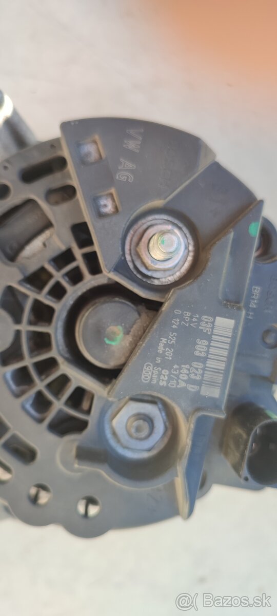 Alternátor Škoda 140A - 3