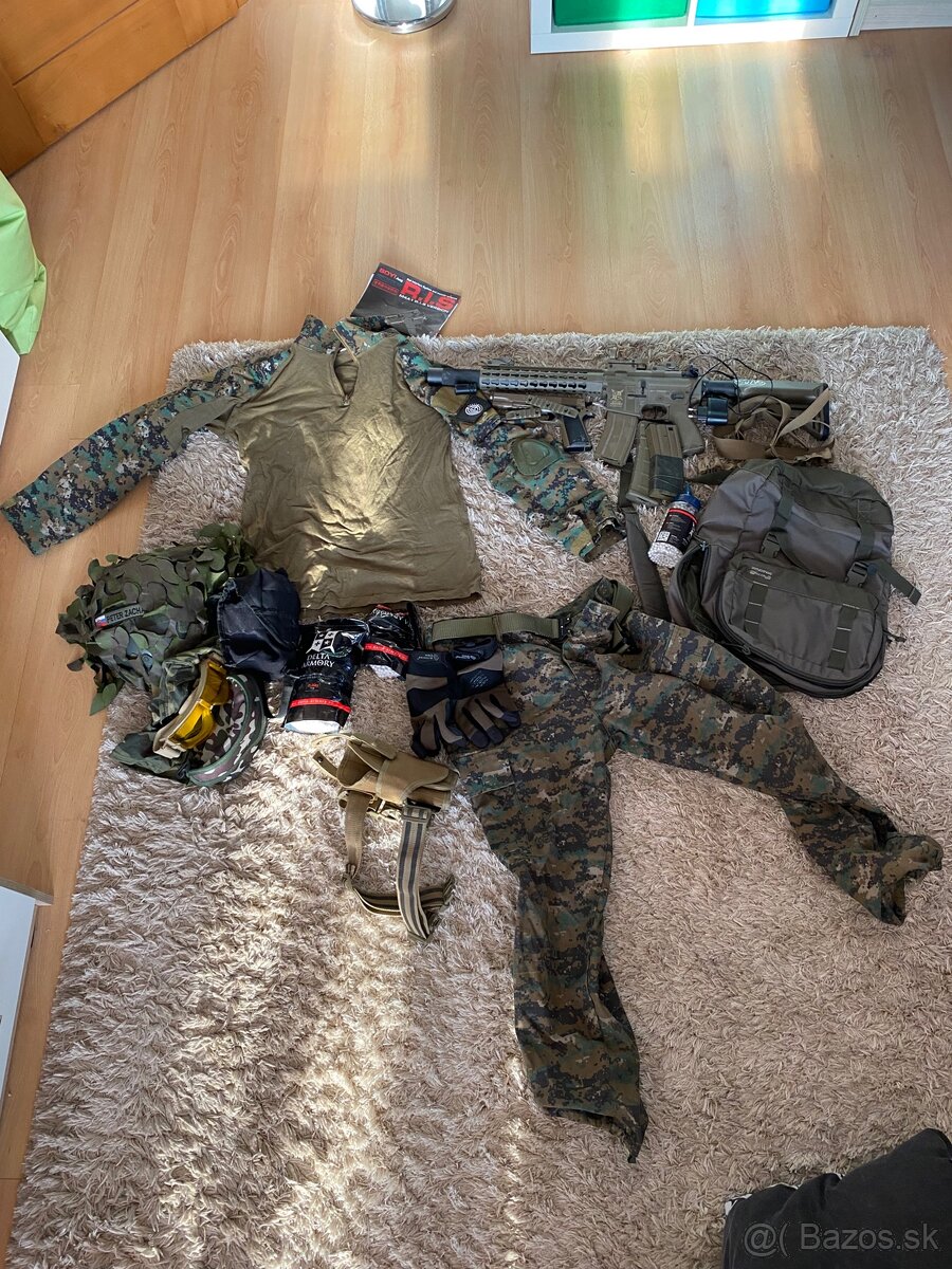 Predam airsoft vystroj+zbrane - 3