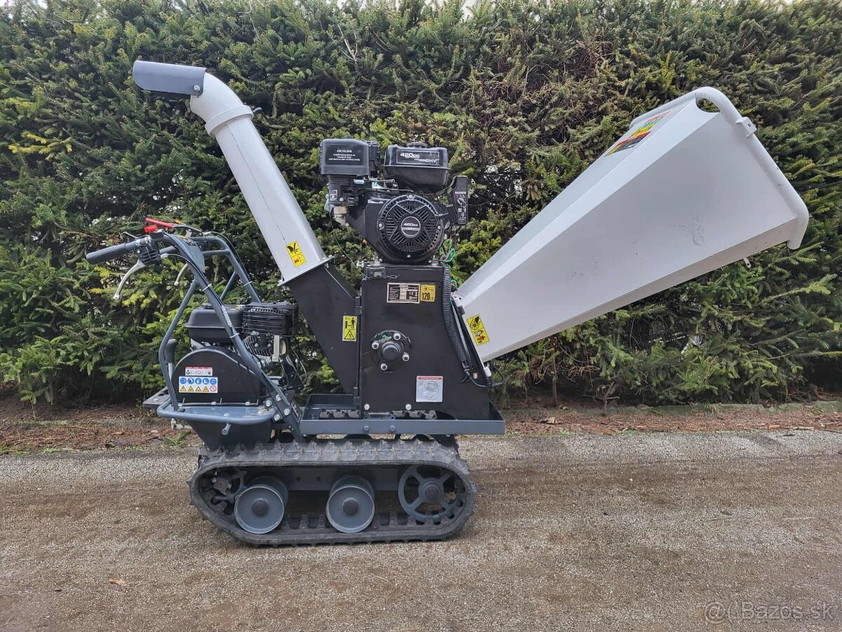 Pásový drvič konárov - 3