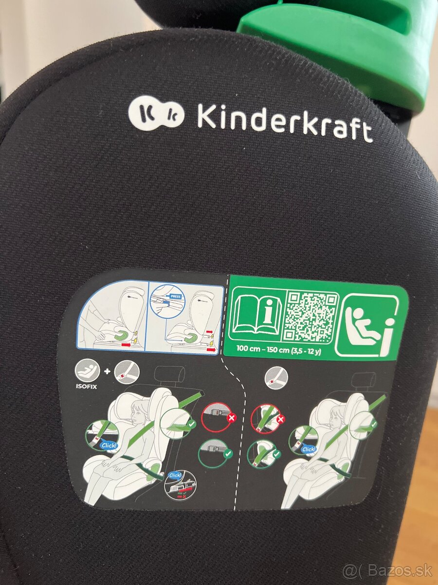 Detská autosedačka Kinderkraft s Isofix - 3