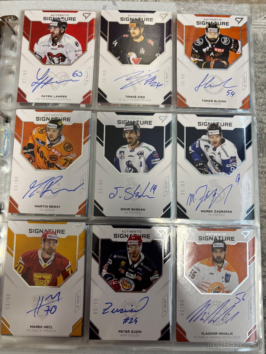 Hokejové kartičky - 3