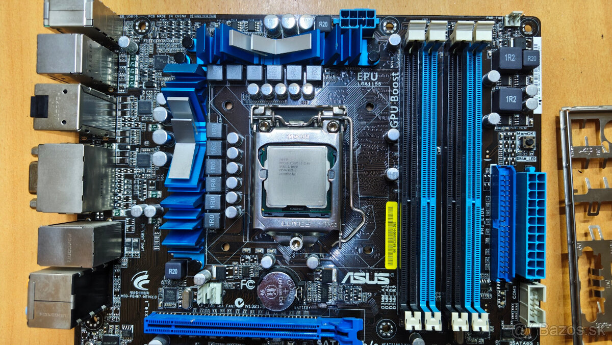 ASUS P8H67-M EVO B3+i3 CPU - 3