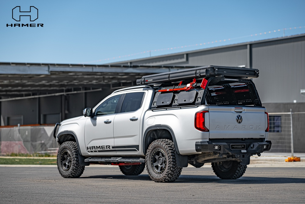 Zadný pevnostný nárazník HAMER na VW Amarok 2023