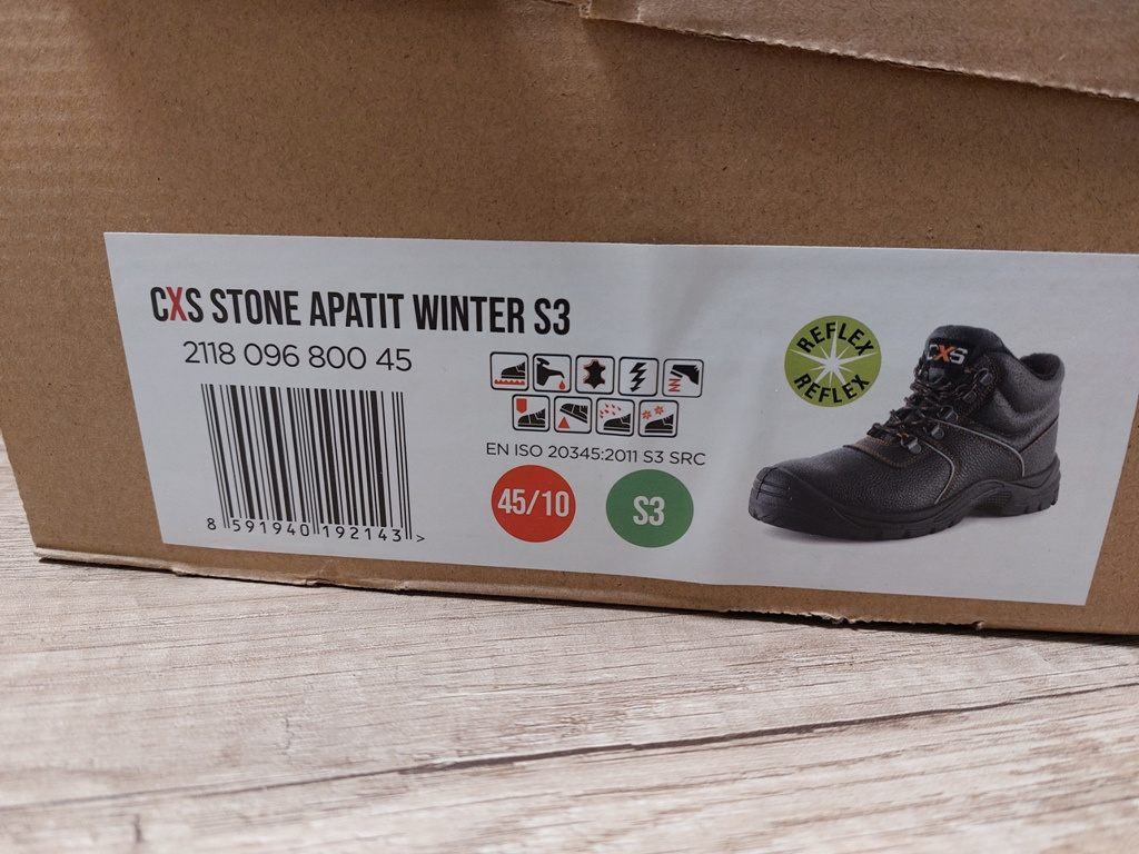 pracovná obuv CXS Stone Apatit Winter S3 45 - 3