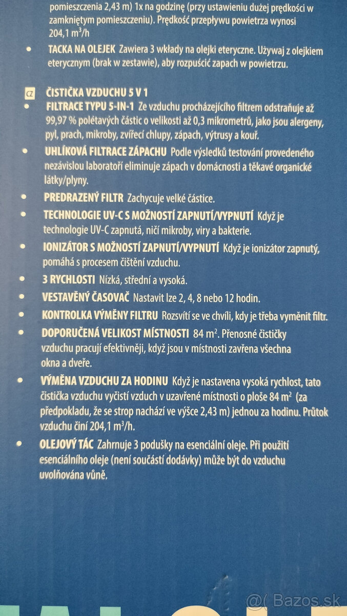 Čistička vzduchu Homedics - 3