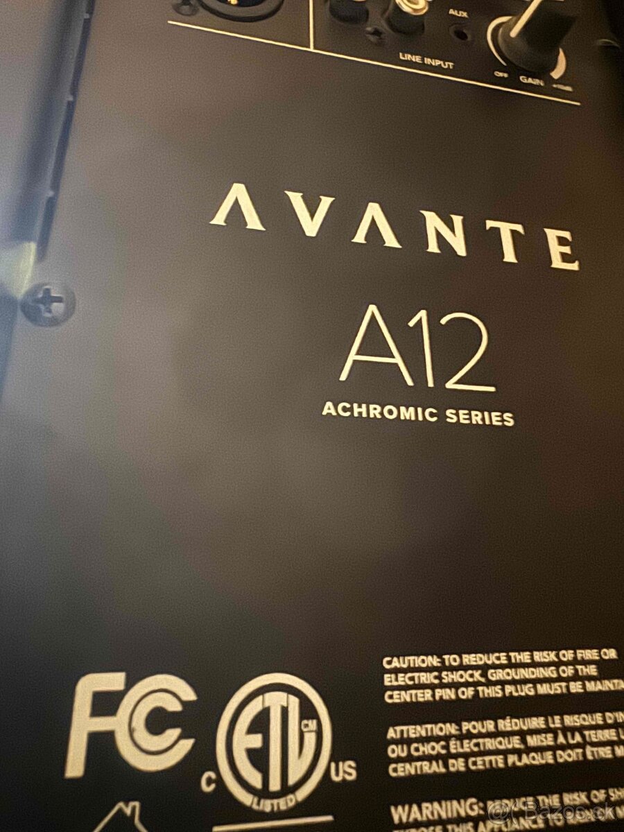 Avante A12X Aktívny reprobox 2ks - 3