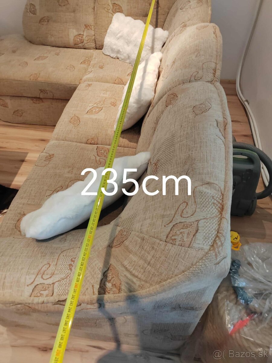 sedacia súprava zozkladaci gauč - 3