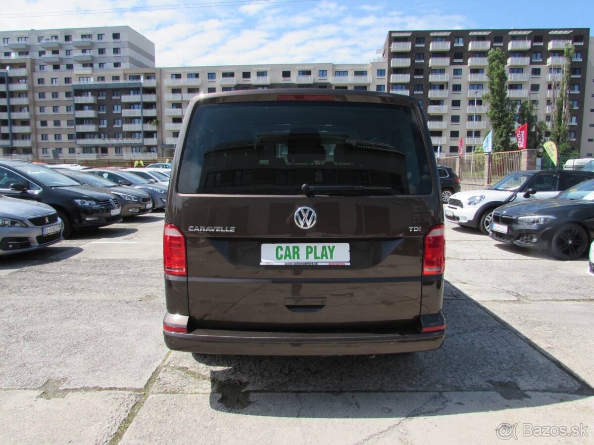 Volkswagen Caravelle 2.0TDi, 110kw, SR, 1. majiteľ, 9-miestn - 3