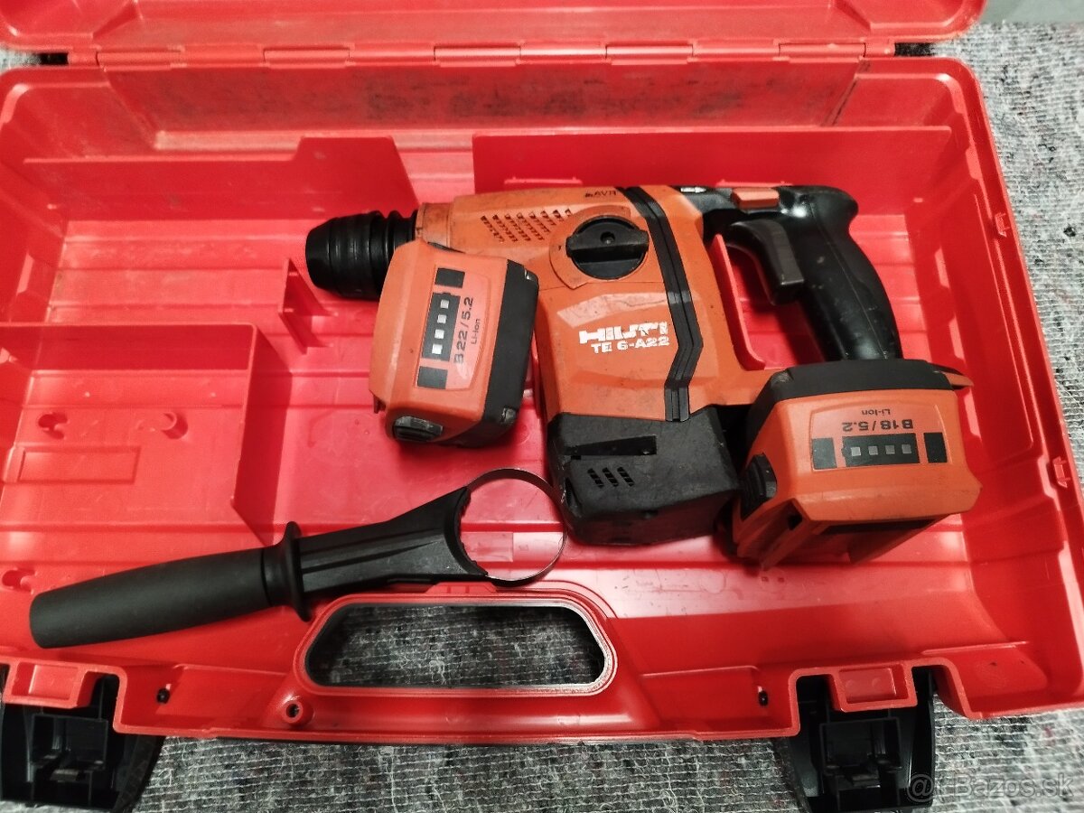 Hilti TE 6-A22 aku kombi kladivo sds plus - 3