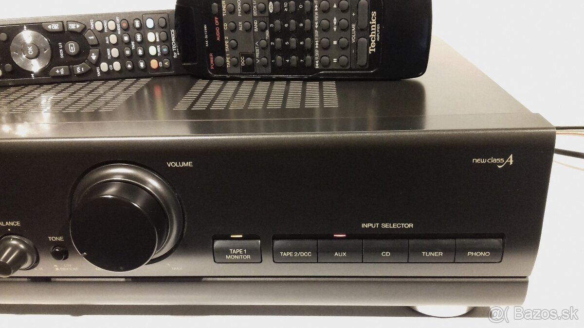 ClassA =130W zosilnovac TECHNICS SU-V500 vyroba Japan, AZ27 - 3