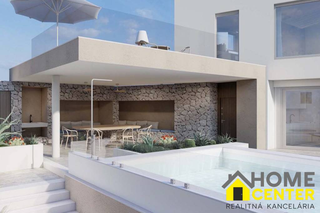 NA PREDAJ vkusná novo postavená vila / 200 m² / na ostrove B - 3