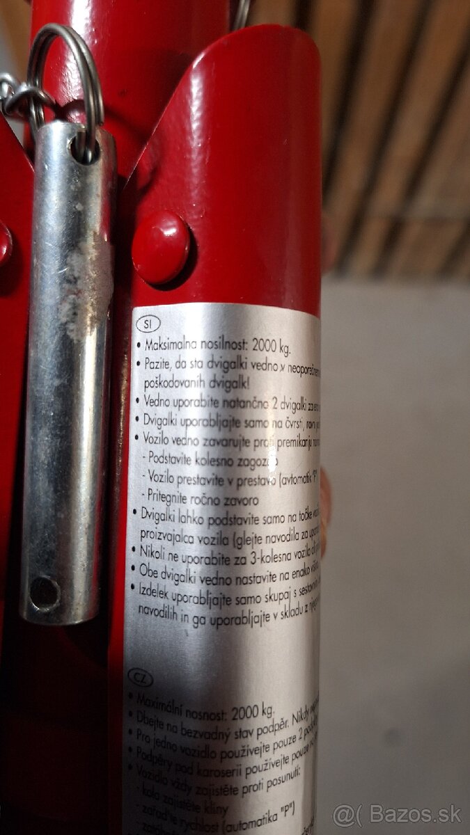 Trojnožka – zdvihák, 1ks - 3