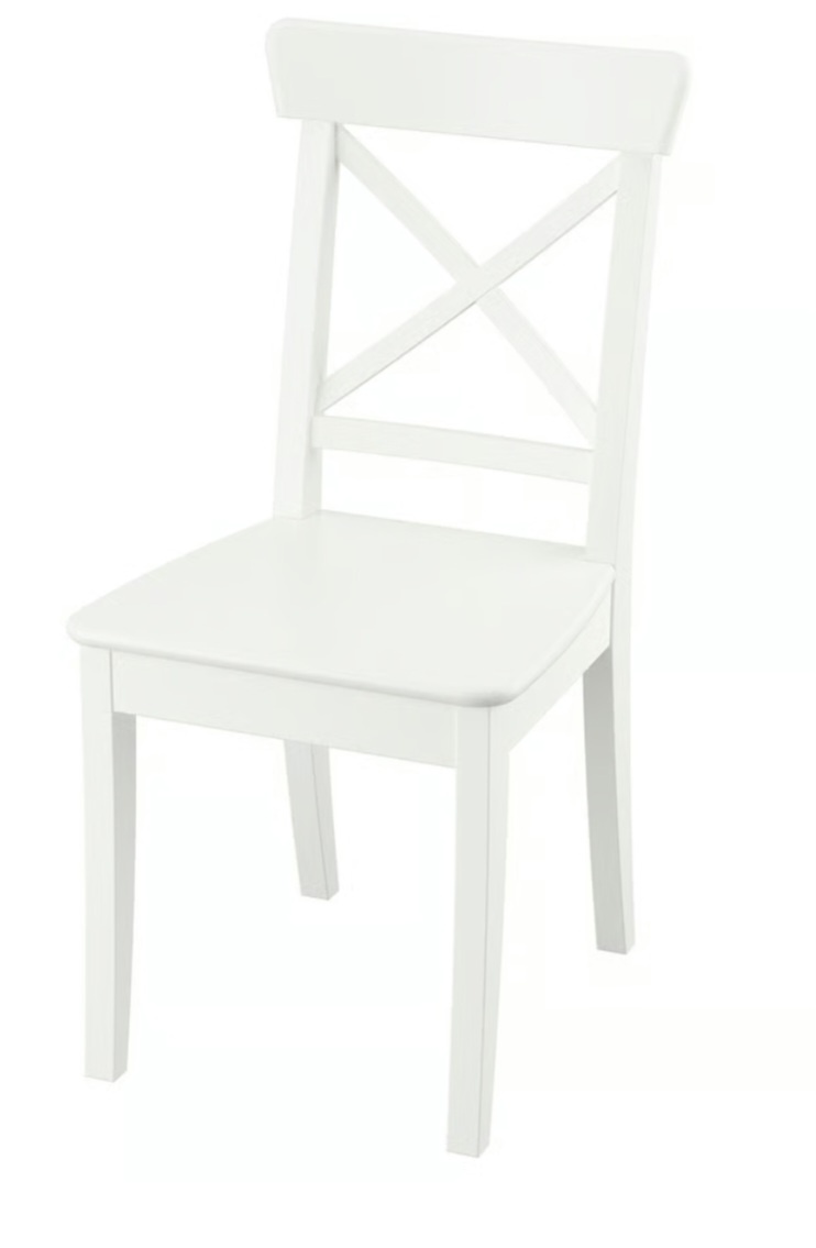 ROSENTORP Stolička, biela - 3