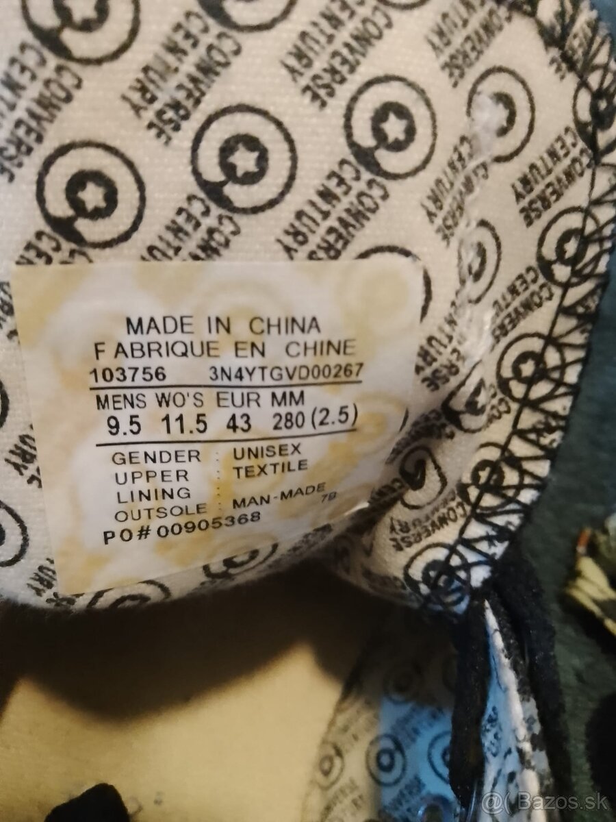 Panske convers tenisky 43 - 3