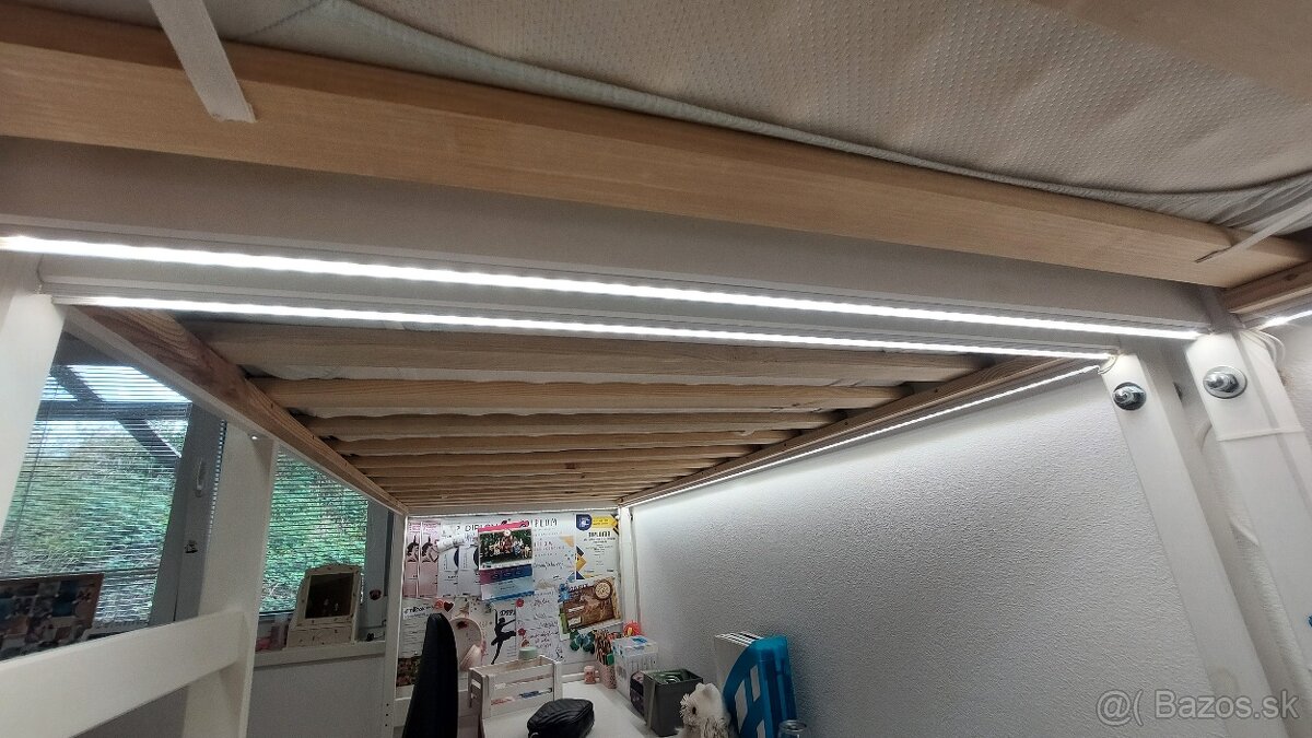 Vyvýšená detská posteľ Aria 90x200 - 3