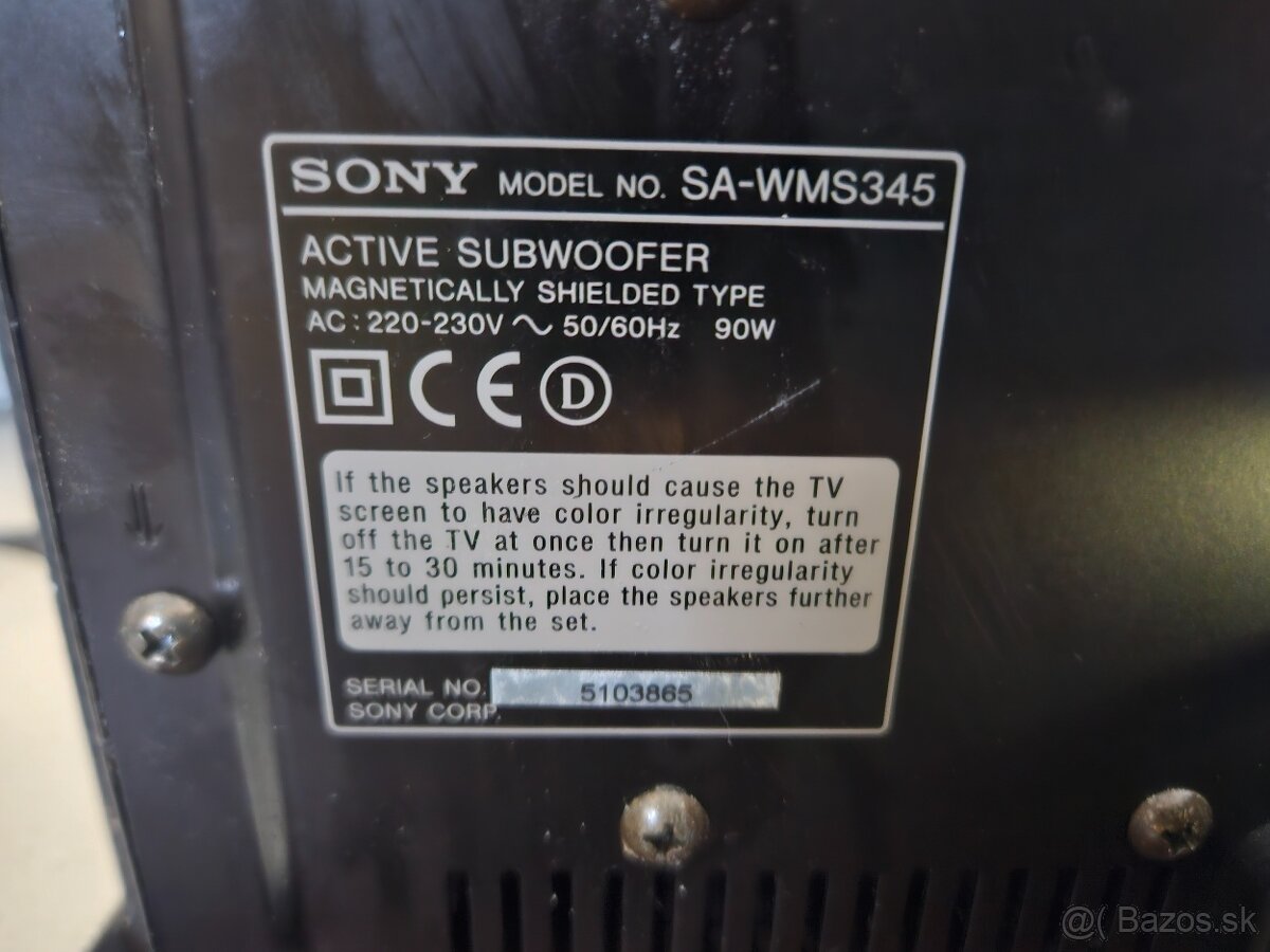 Sony SS- V345 - 3