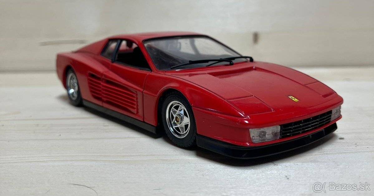 Bburago 1:24 Ferrari Testarossa 1984 red - 3