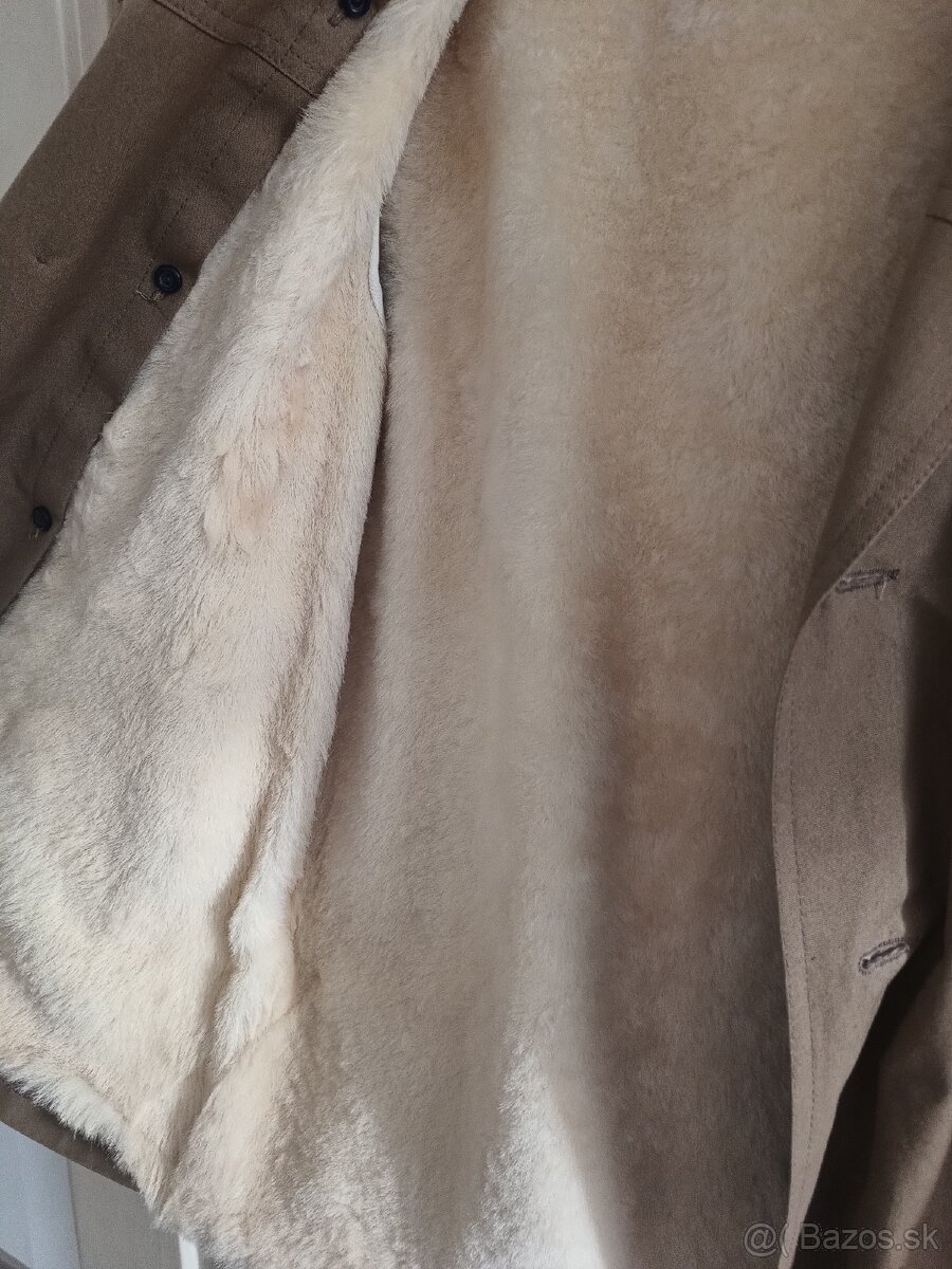 pracovny vojenský kabát cca z r. 1985 - 3