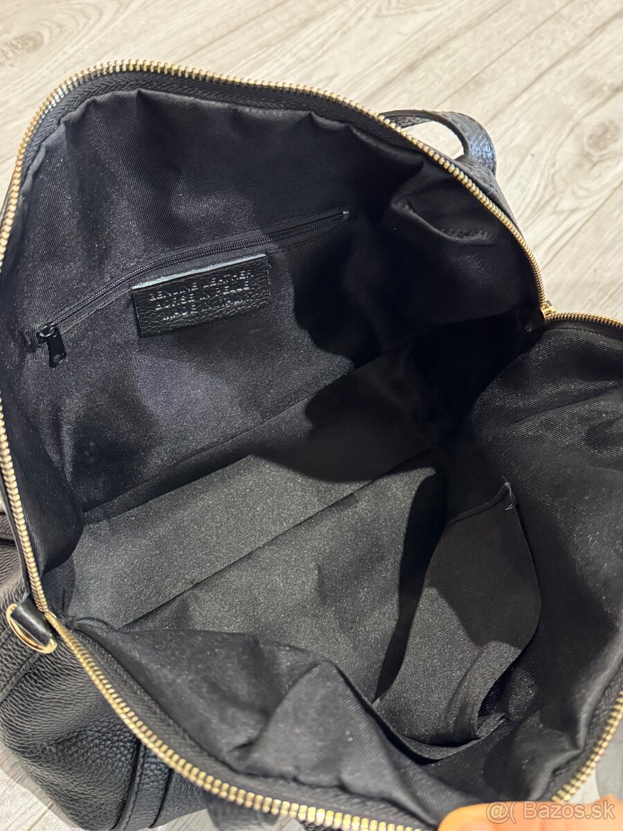 Talianska kožená kabelka - 3