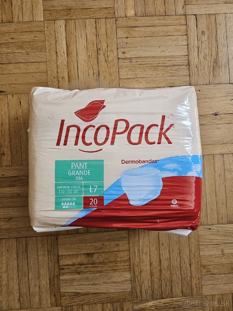 Inkontinenčné nohavičky vel. Xl 110-150cm - 3