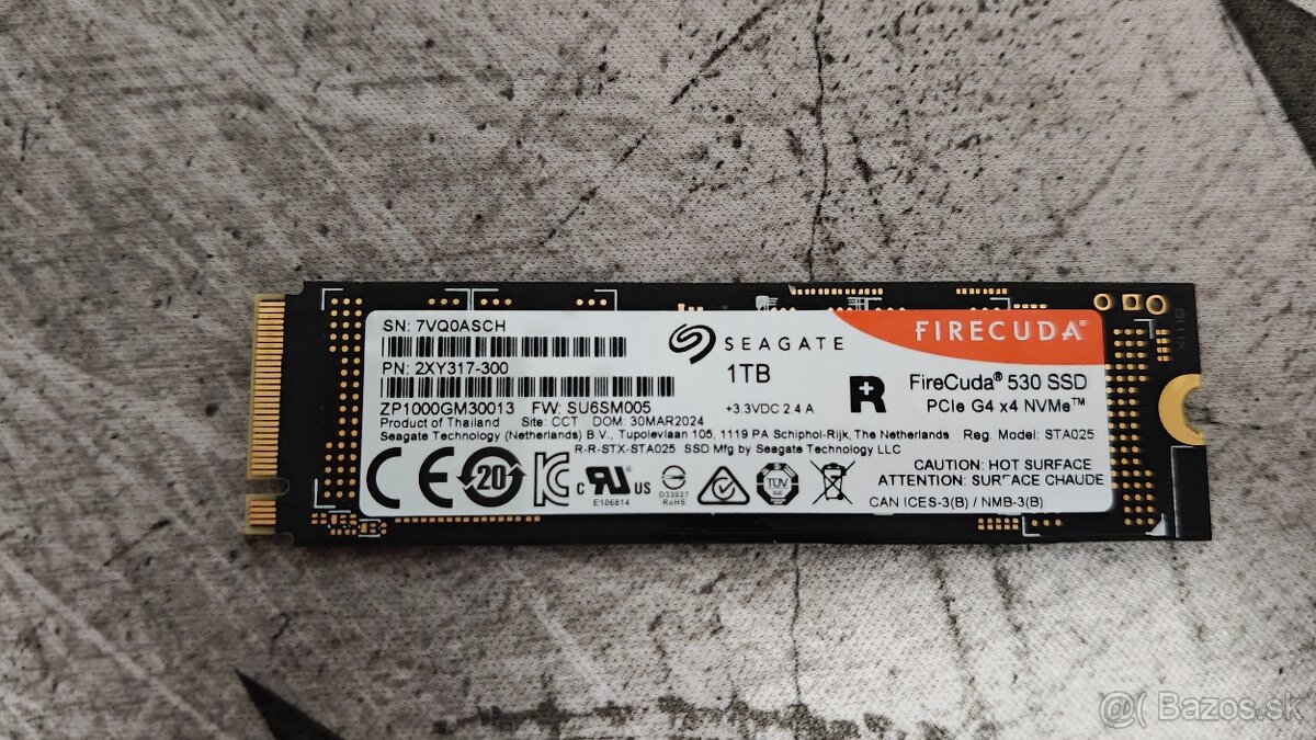 Seagate FireCuda 530 1TB - 3