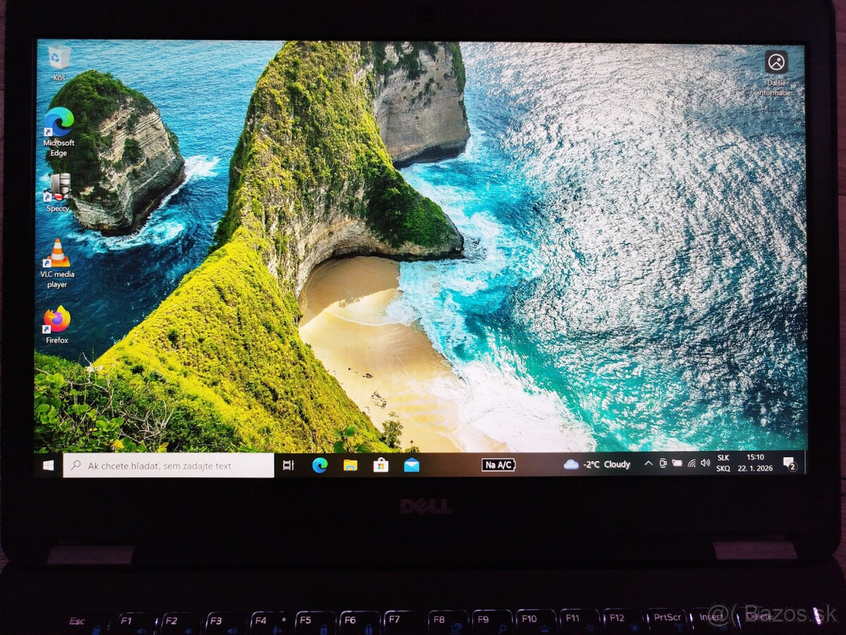 notebook Dell Latitude 7470 - Core i5-6300u, 8GB, SSD, W10 - 3