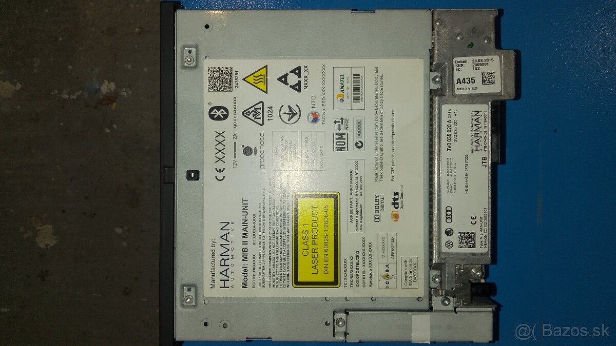 MIB2.5 Skoda Columbus Harman - 3