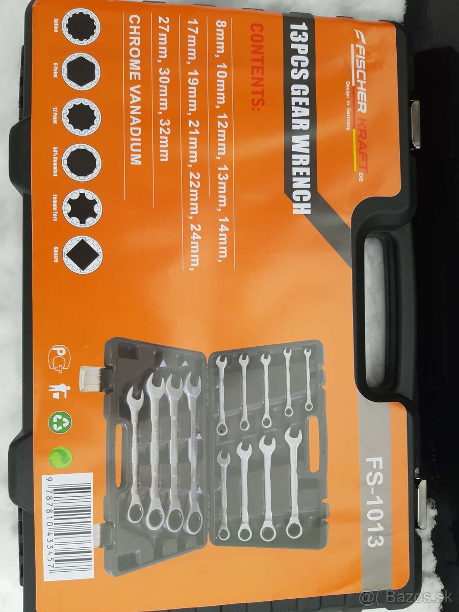 račňové očkoploché kluče - 3