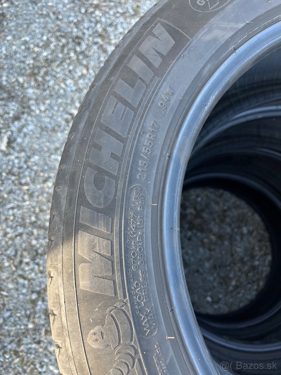 215/55 r17 letné Michelin - 3