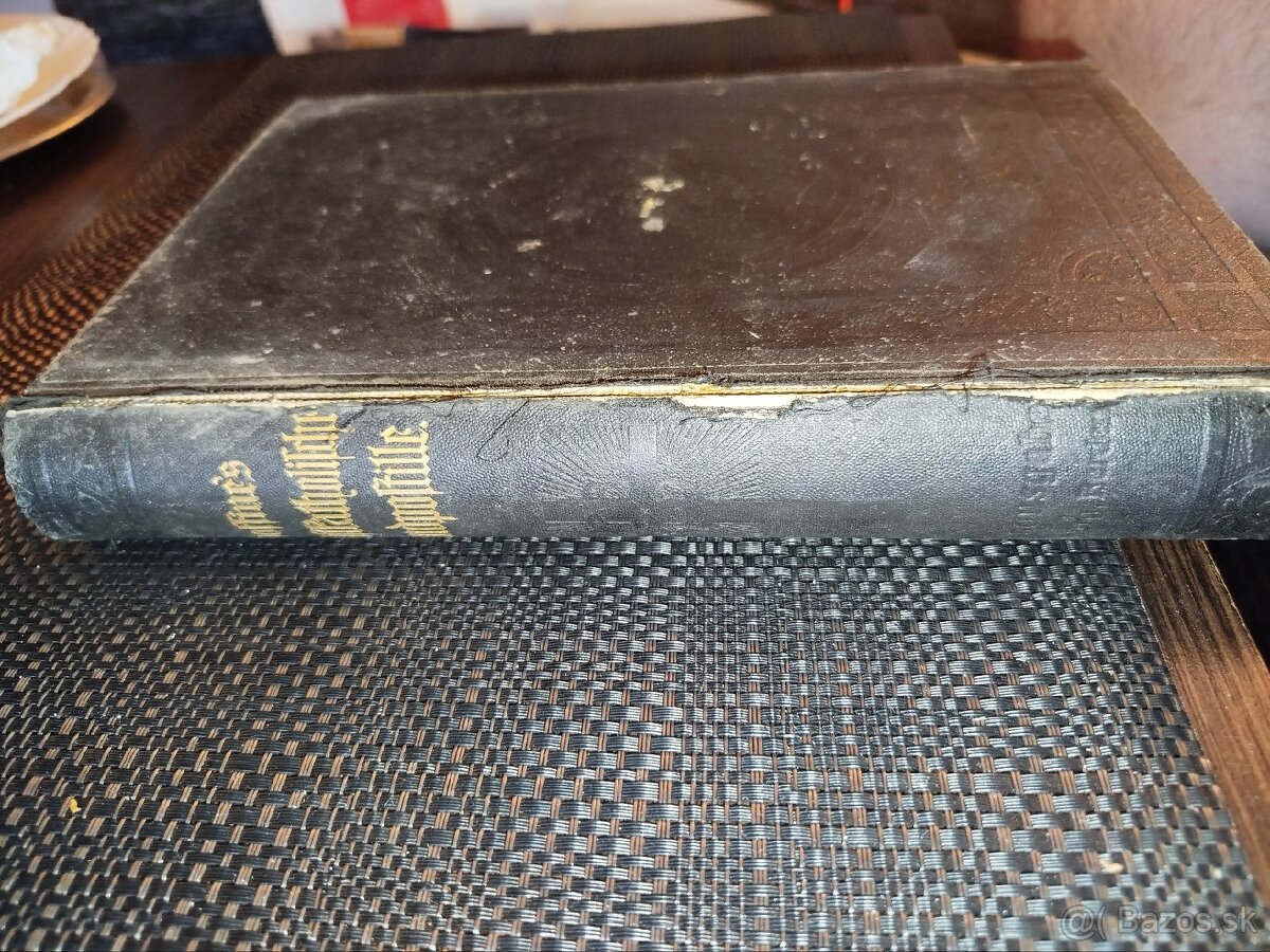 Stara kniha Leonhard Goffine z roku 1921 - 3