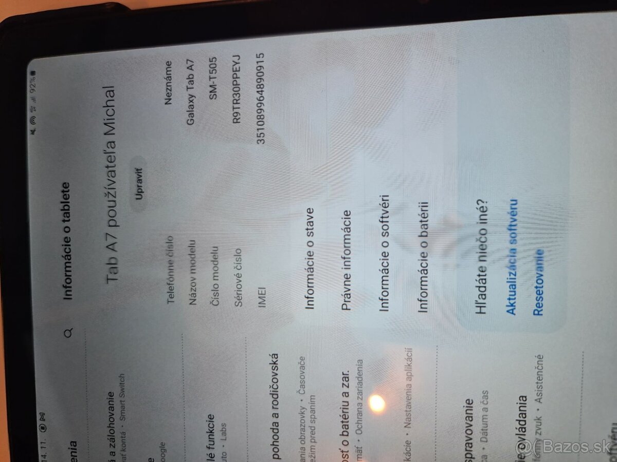 Tablet samsung galaxy A7 LTE SM-T505 - 3