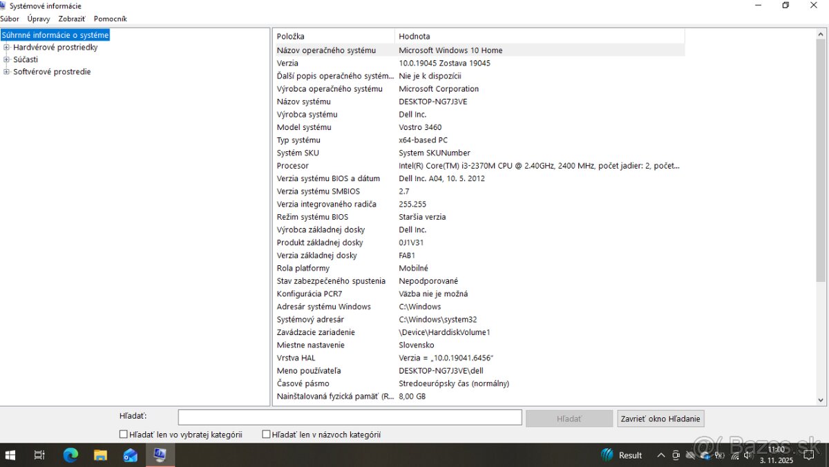 Dell Vostro 3460 - 3