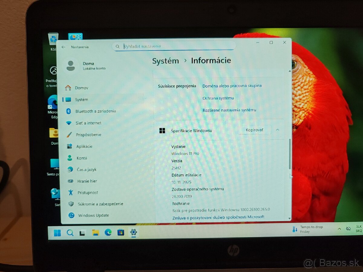 Predám notebook HP EliteBook 840 G4 - 3