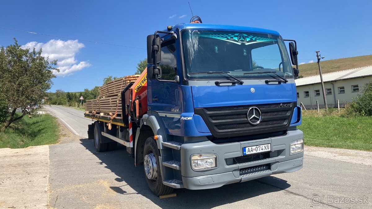 Autodoprava s hydraulickou rukou - 3