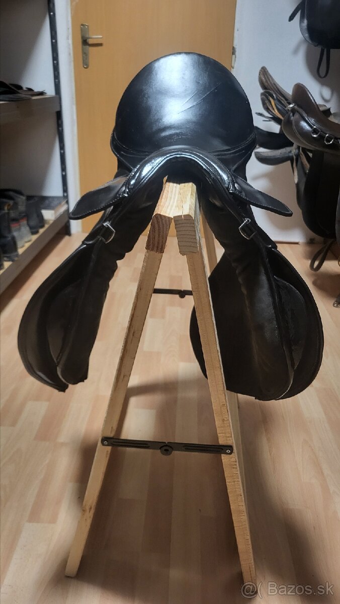 Čierne kožené sedlo - 3