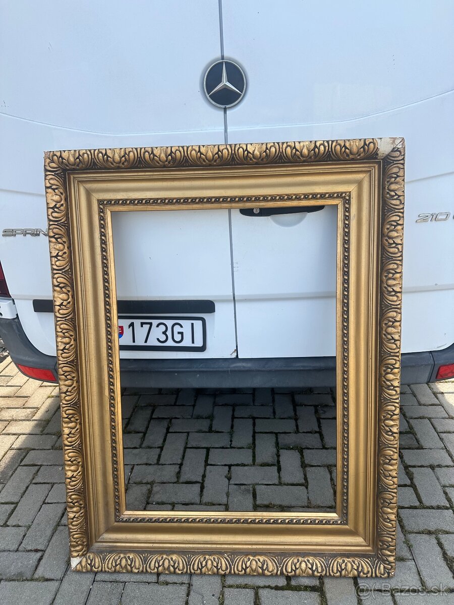 Predám starý drevený rám - 3