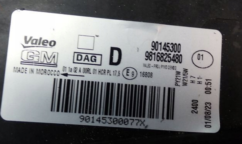 opel combo svetlo 2018+ - 3