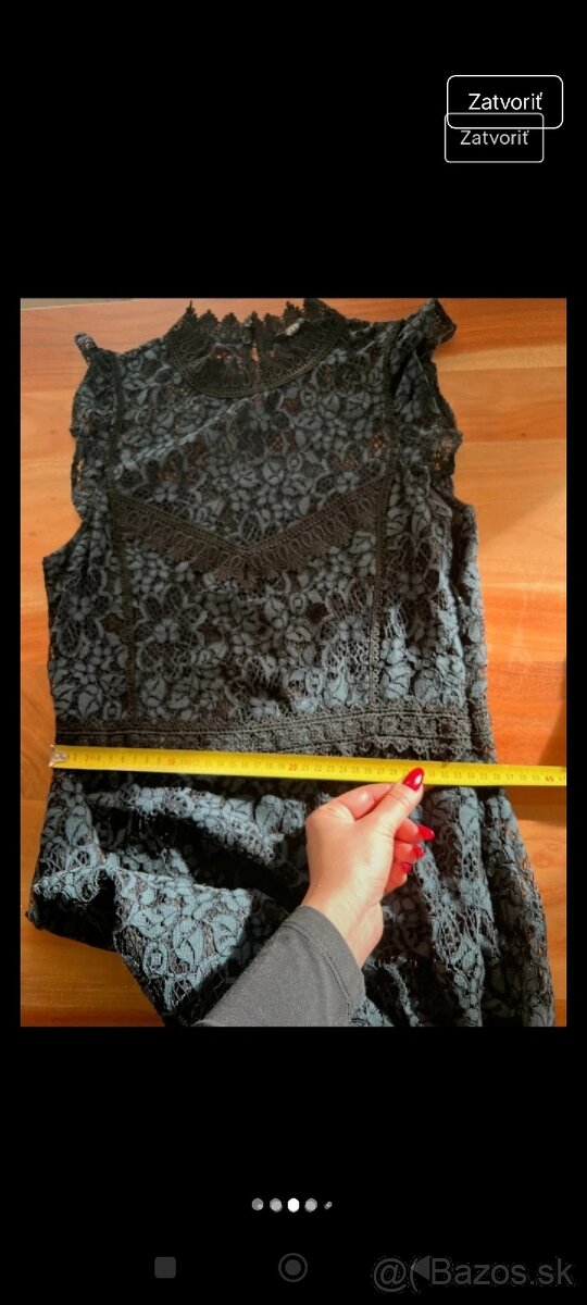 Zara krajkove šaty - 3